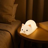 Schlummer-Katze Nachtlicht
