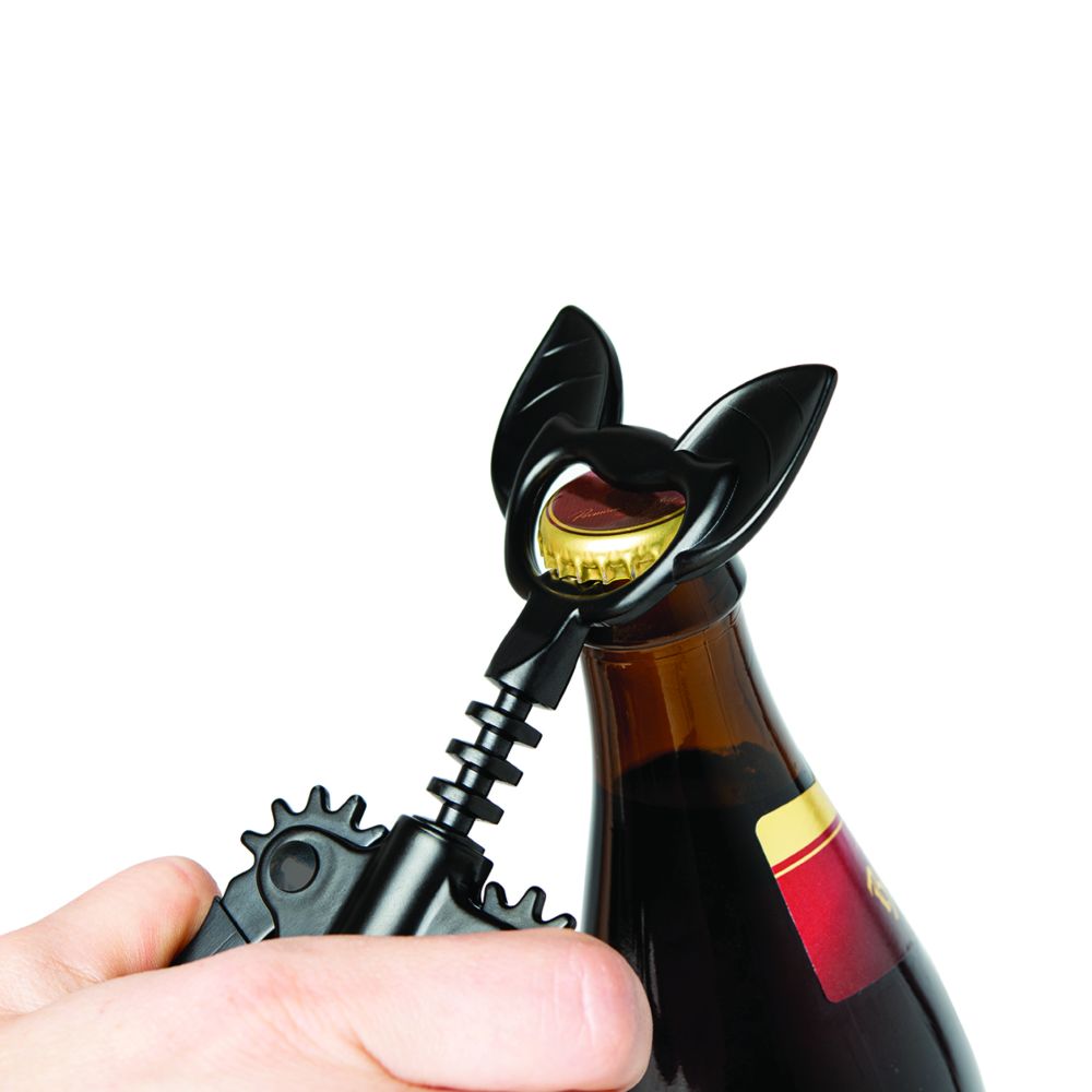 Fledermaus Korkenzieher und Flaschenöffner