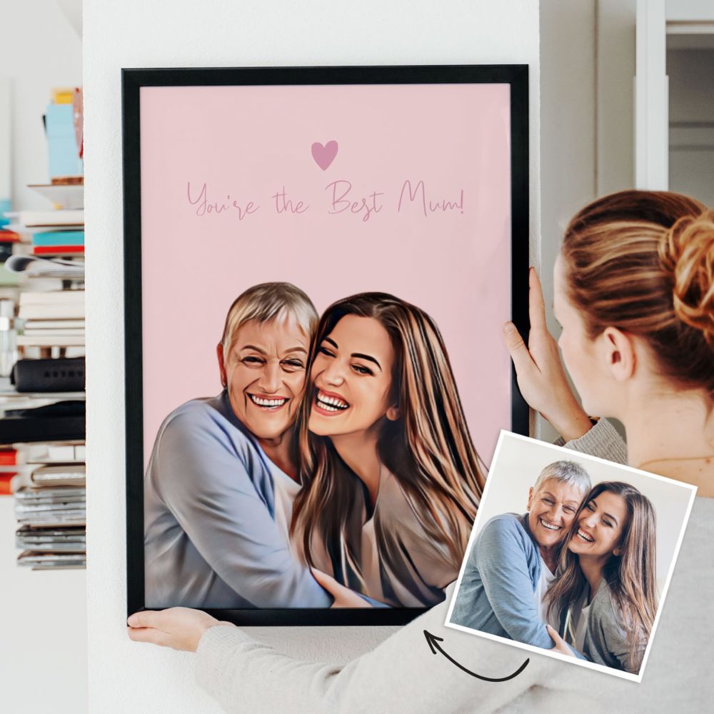 Personalisierbares Comic Poster