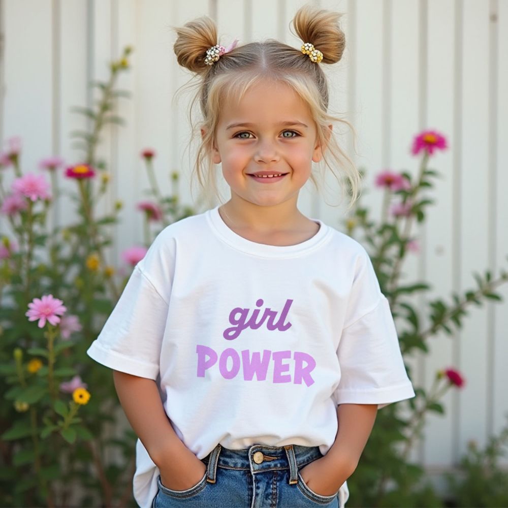 Personalisierbares Kinder T-Shirt mit Statement