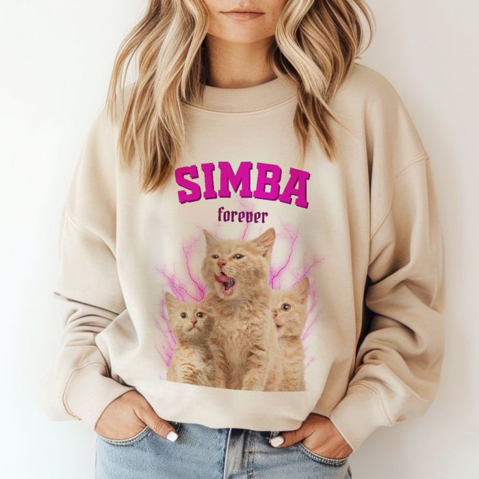 Personalisierbarer Bootleg Haustier Pullover